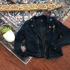 Girls Hudson Moto Denim Jacket